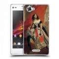 Дизайнерский пластиковый чехол для Sony Xperia L