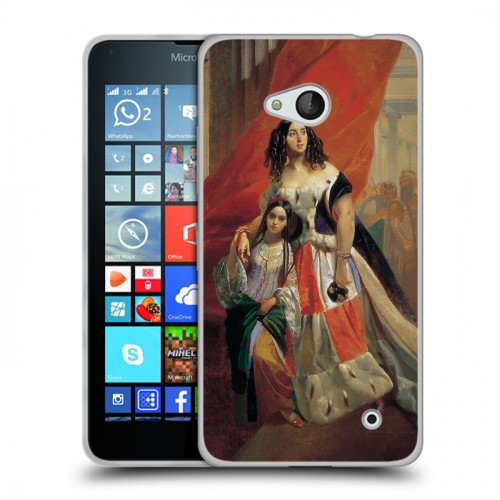 Дизайнерский пластиковый чехол для Microsoft Lumia 640