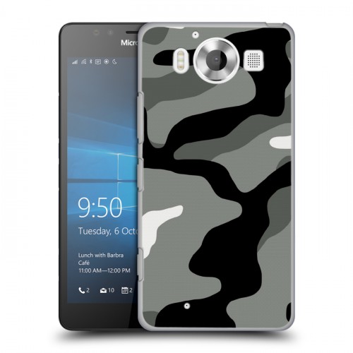 Дизайнерский пластиковый чехол для Microsoft Lumia 950 Камуфляжи