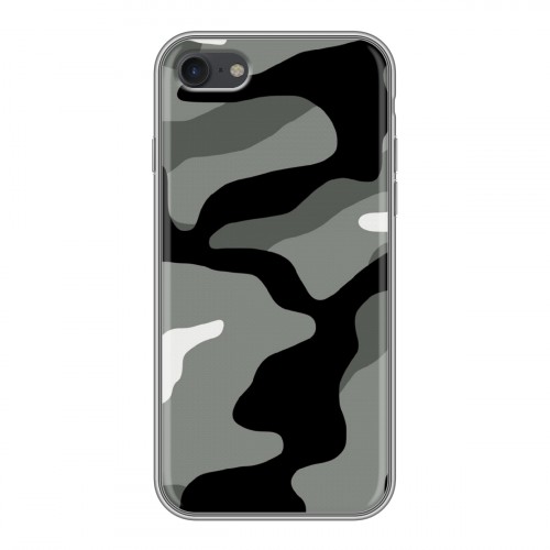 Дизайнерский силиконовый чехол для Iphone 7 Камуфляжи