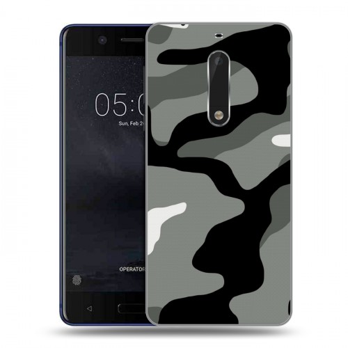 Дизайнерский пластиковый чехол для Nokia 5 Камуфляжи