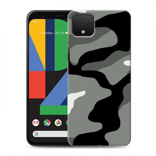 Дизайнерский силиконовый чехол для Google Pixel 4 XL Камуфляжи