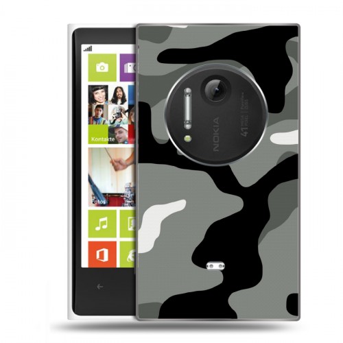 Дизайнерский пластиковый чехол для Nokia Lumia 1020 Камуфляжи