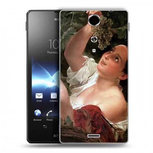 Дизайнерский пластиковый чехол для Sony Xperia TX