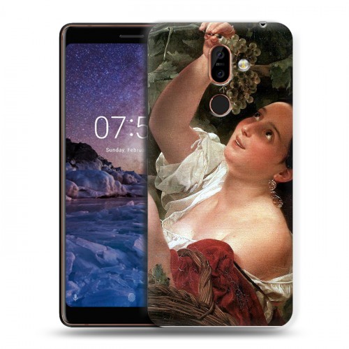 Дизайнерский пластиковый чехол для Nokia 7 Plus