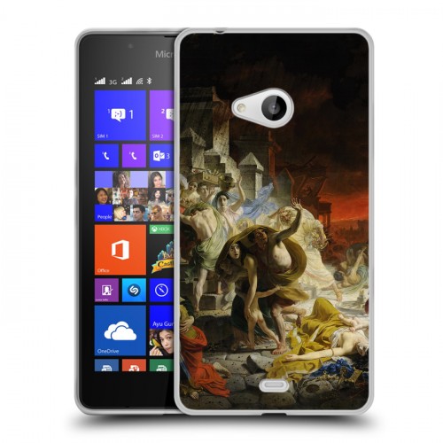 Дизайнерский пластиковый чехол для Microsoft Lumia 540