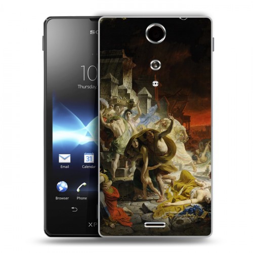 Дизайнерский пластиковый чехол для Sony Xperia TX