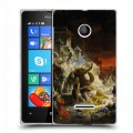 Дизайнерский пластиковый чехол для Microsoft Lumia 435