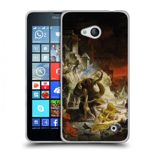 Дизайнерский пластиковый чехол для Microsoft Lumia 640