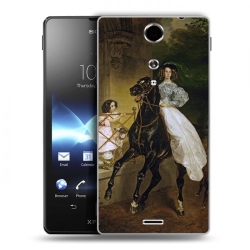 Дизайнерский пластиковый чехол для Sony Xperia TX