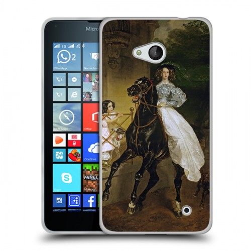 Дизайнерский пластиковый чехол для Microsoft Lumia 640