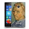 Дизайнерский пластиковый чехол для Microsoft Lumia 435