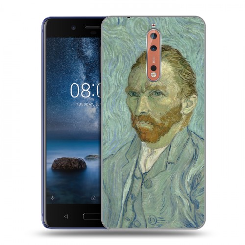 Дизайнерский пластиковый чехол для Nokia 8