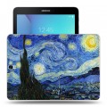 Дизайнерский силиконовый чехол для Samsung Galaxy Tab S3 Звездная ночь