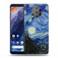 Дизайнерский силиконовый чехол для Nokia 9 PureView Звездная ночь