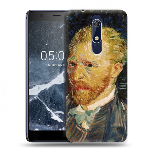 Дизайнерский пластиковый чехол для Nokia 5.1