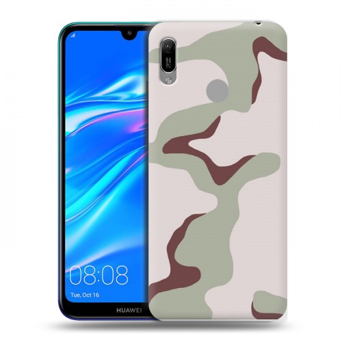 Дизайнерский пластиковый чехол для Huawei Y6 (2019) Камуфляжи