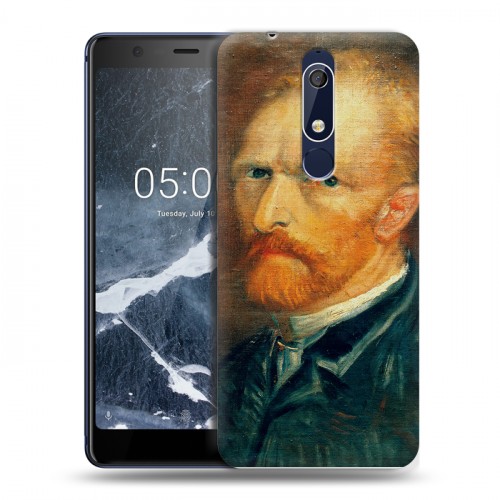 Дизайнерский пластиковый чехол для Nokia 5.1