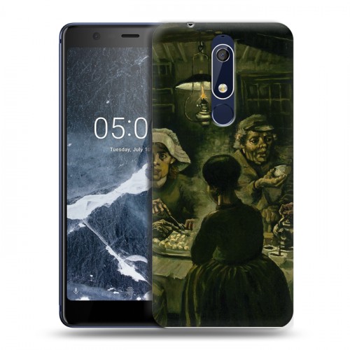 Дизайнерский пластиковый чехол для Nokia 5.1