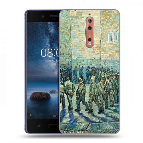 Дизайнерский пластиковый чехол для Nokia 8