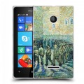 Дизайнерский пластиковый чехол для Microsoft Lumia 435