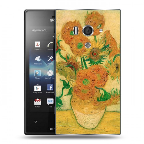 Дизайнерский пластиковый чехол для Sony Xperia acro S