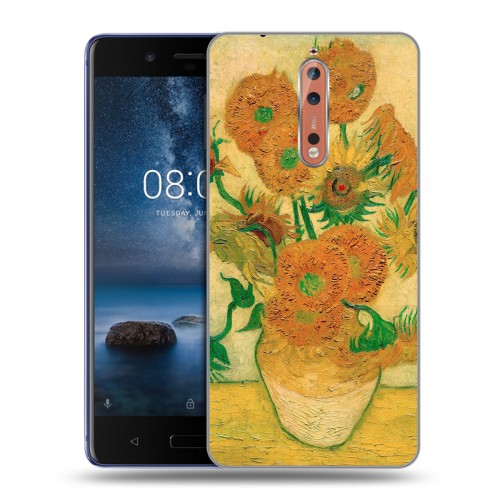 Дизайнерский пластиковый чехол для Nokia 8