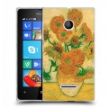 Дизайнерский пластиковый чехол для Microsoft Lumia 435