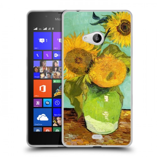 Дизайнерский пластиковый чехол для Microsoft Lumia 540