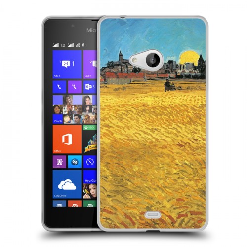 Дизайнерский пластиковый чехол для Microsoft Lumia 540