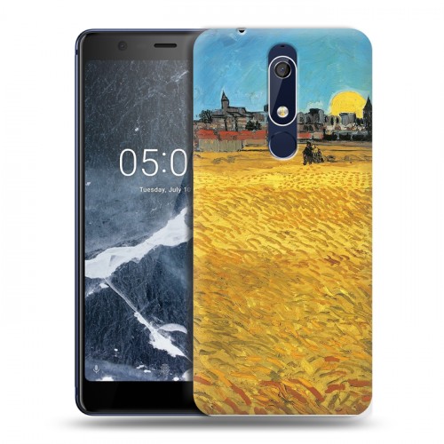 Дизайнерский пластиковый чехол для Nokia 5.1