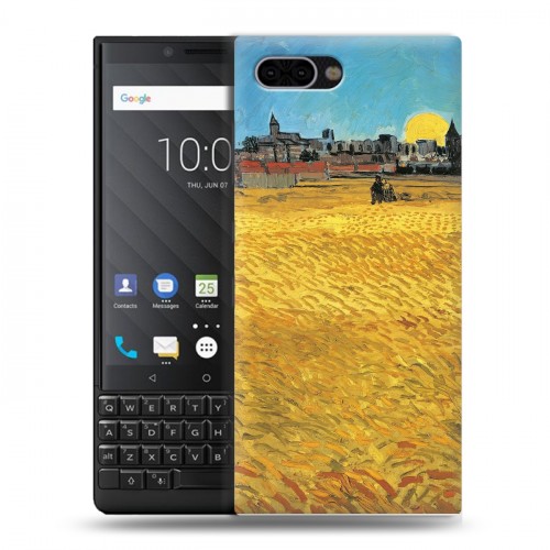 Дизайнерский пластиковый чехол для BlackBerry KEY2