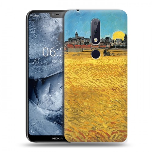 Дизайнерский пластиковый чехол для Nokia 6.1 Plus