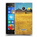 Дизайнерский пластиковый чехол для Microsoft Lumia 435