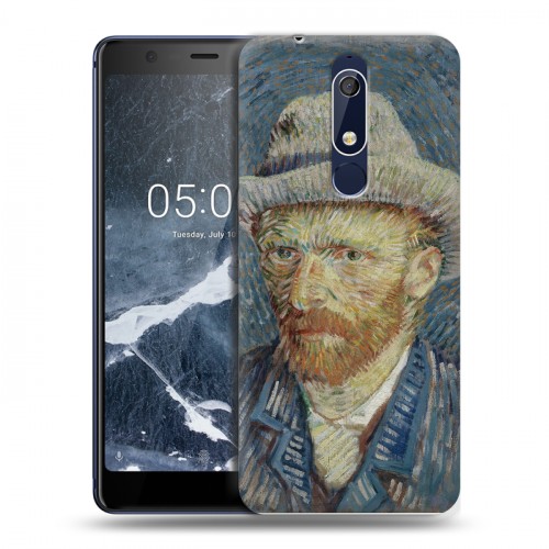 Дизайнерский пластиковый чехол для Nokia 5.1