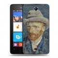 Дизайнерский силиконовый чехол для Microsoft Lumia 430 Dual SIM