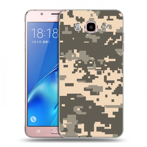 Дизайнерский силиконовый с усиленными углами чехол для Samsung Galaxy J5 (2016) Камуфляжи