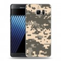 Дизайнерский пластиковый чехол для Samsung Galaxy Note 7 Камуфляжи
