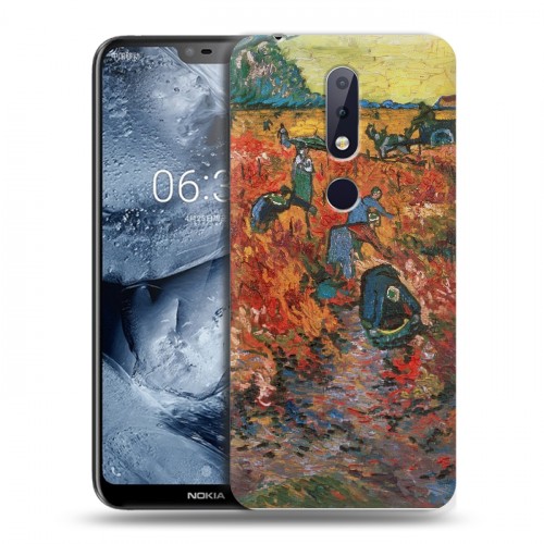 Дизайнерский пластиковый чехол для Nokia 6.1 Plus