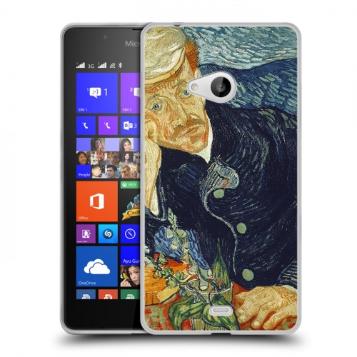 Дизайнерский пластиковый чехол для Microsoft Lumia 540