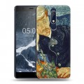 Дизайнерский пластиковый чехол для Nokia 5.1