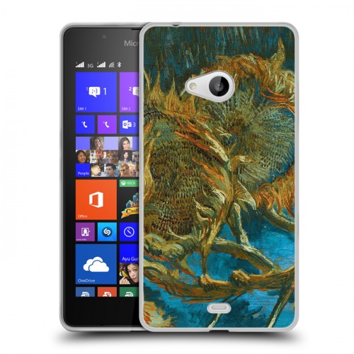 Дизайнерский пластиковый чехол для Microsoft Lumia 540