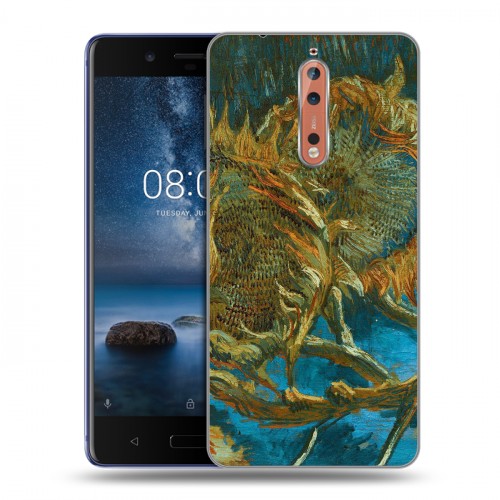 Дизайнерский пластиковый чехол для Nokia 8