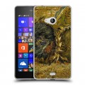 Дизайнерский пластиковый чехол для Microsoft Lumia 540