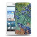 Дизайнерский пластиковый чехол для Huawei Ascend D2