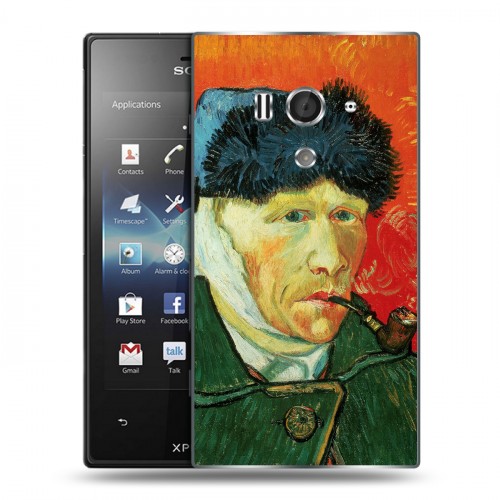 Дизайнерский пластиковый чехол для Sony Xperia acro S