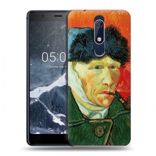 Дизайнерский пластиковый чехол для Nokia 5.1