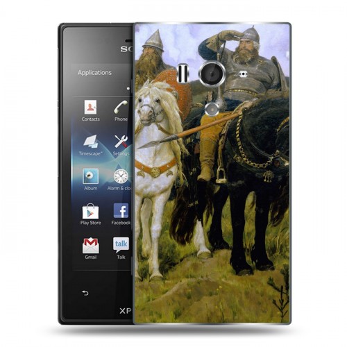 Дизайнерский пластиковый чехол для Sony Xperia acro S