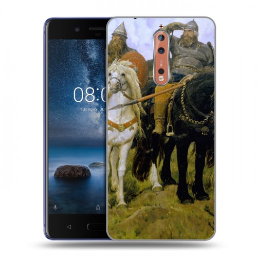 Дизайнерский пластиковый чехол для Nokia 8