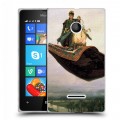 Дизайнерский пластиковый чехол для Microsoft Lumia 435